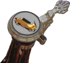 Schwalbe gelb - Zinndeckel